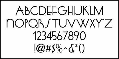 Deco Delight JNL Font Poster 3