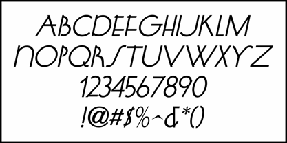 Deco Delight JNL Font Poster 5