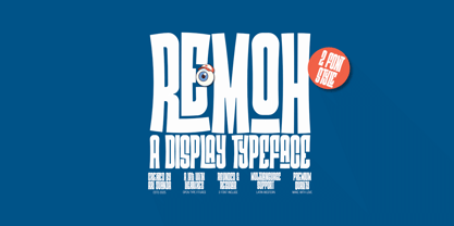 Remoh Font Poster 1