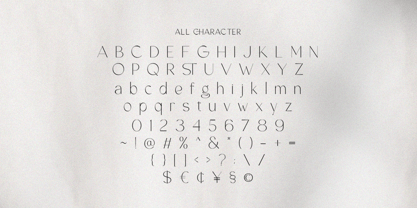 Calvary Font Poster 9