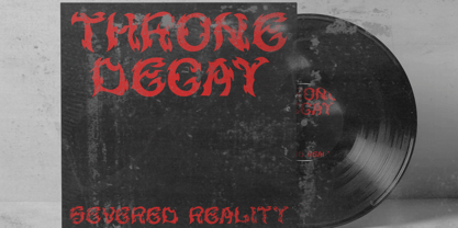 Metal Forge Font Poster 4