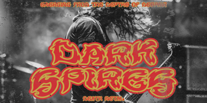 Metal Forge Font Poster 3