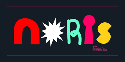 Noris Font Poster 1