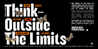 UT Milliffigh Font Poster 3