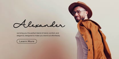 Malliga Signature Font Poster 8