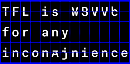 Grotek Mono Flip VF Font Poster 8