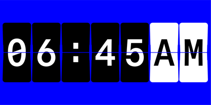 Grotek Mono Flip VF Font Poster 9