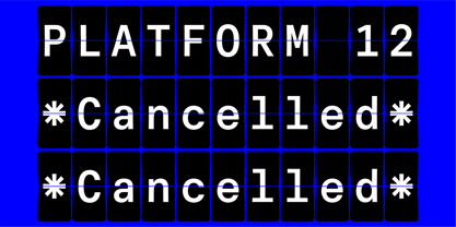 Grotek Mono Flip VF Font Poster 7