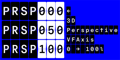 Grotek Mono Flip VF Font Poster 6