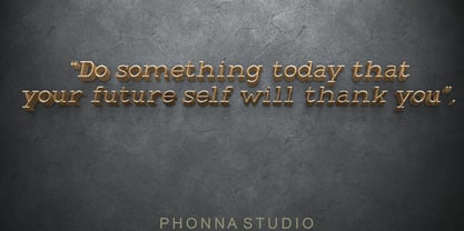 Jill Type Italic Font Poster 8