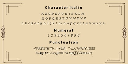 Jill Type Italic Font Poster 6