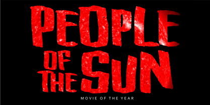 Bear Cave Font Poster 2