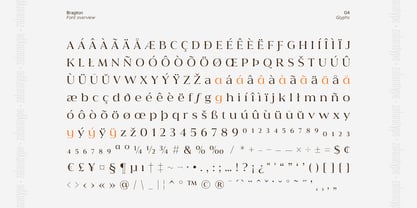 Bragton Font Poster 4