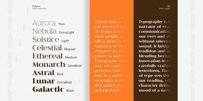 Bragton Font Poster 3