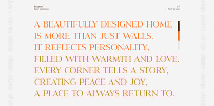 Bragton Font Poster 7