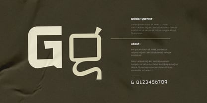 Galldis Font Poster 5