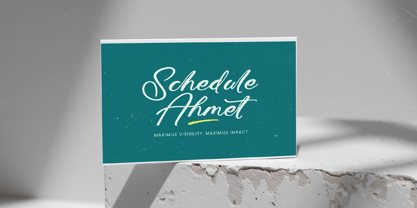 Amlerish Stagnate Font Poster 6