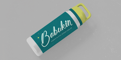 Amlerish Stagnate Font Poster 9