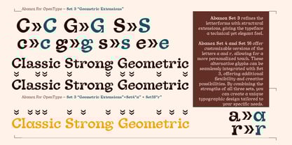 Abanoz Font Poster 11