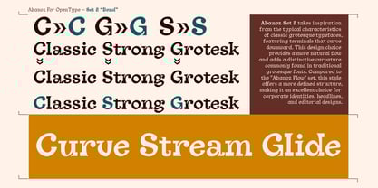 Abanoz Font Poster 10