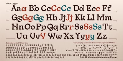 Abanoz Font Poster 7