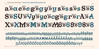 Abanoz Font Poster 13