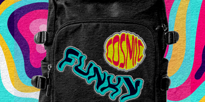 Funky Velvet Font Poster 3