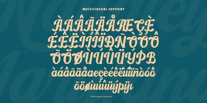 Naftaley Maryland Font Poster 11