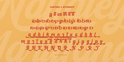 Naftaley Maryland Font Poster 12