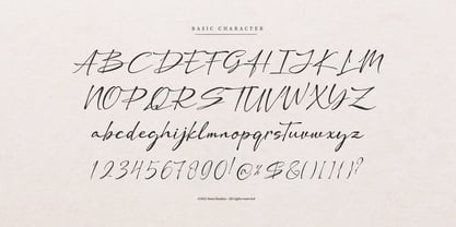 Dengacho Signature Font Poster 10