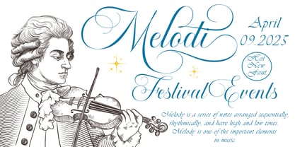 Mastery Calligraphy Font Poster 4