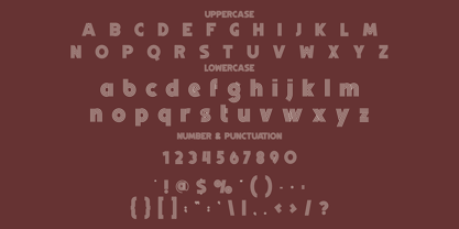 Retro Rush Font Poster 5