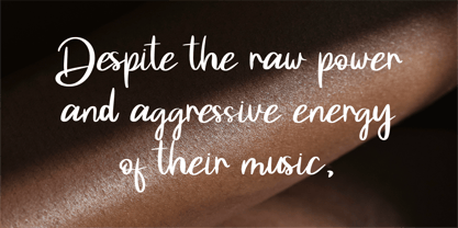 CF Glycera Calliopea Font Poster 3