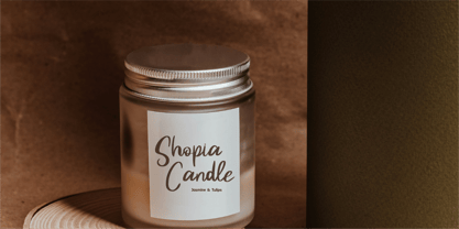 CF Glycera Calliopea Font Poster 6