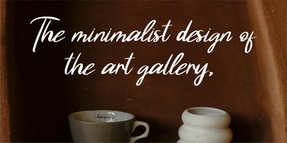 CF Glycera Calliopea Font Poster 10