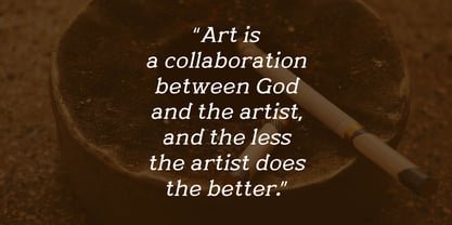 Beckland Font Poster 7