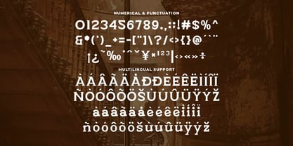 Beckland Font Poster 5