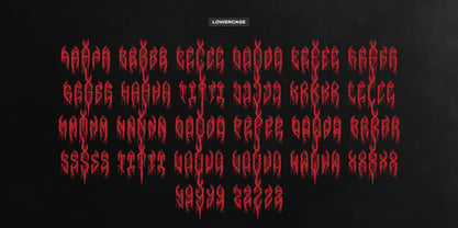 Mortvex Font Poster 12