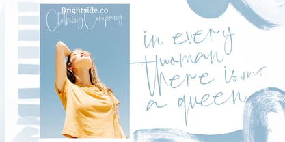 Anjany Sallentiny Font Poster 2