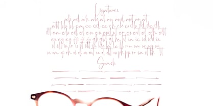 Anjany Sallentiny Font Poster 9