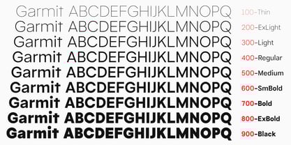 Garmit Font Poster 3