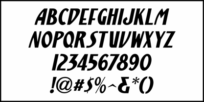 Display Nouveau JNL Font Poster 5