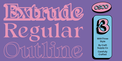 Alvinus Font Poster 8