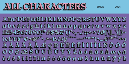 Alvinus Font Poster 9