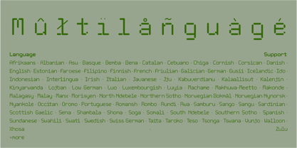 Digimod Font Poster 6
