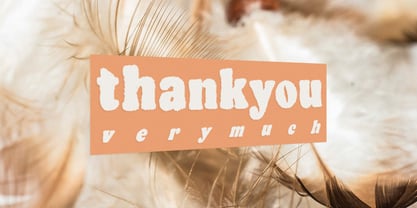 Bright Clouds Font Poster 8