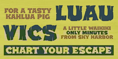 Kapu Kai Font Poster 2