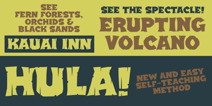 Kapu Kai Font Poster 4