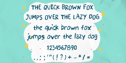 Conte Crayon Font Poster 5