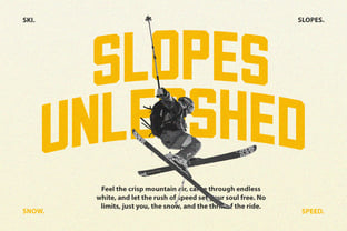 Turbozone Font Poster 4